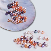 【Luster Caviar🔥】 Devil AK( 15-25 Purple Round Tiny High-Luster Pearls) -TikTok Live