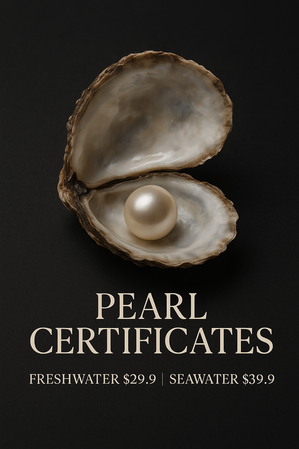 （THE PEARL CERTIFICATES）please read the description before order
