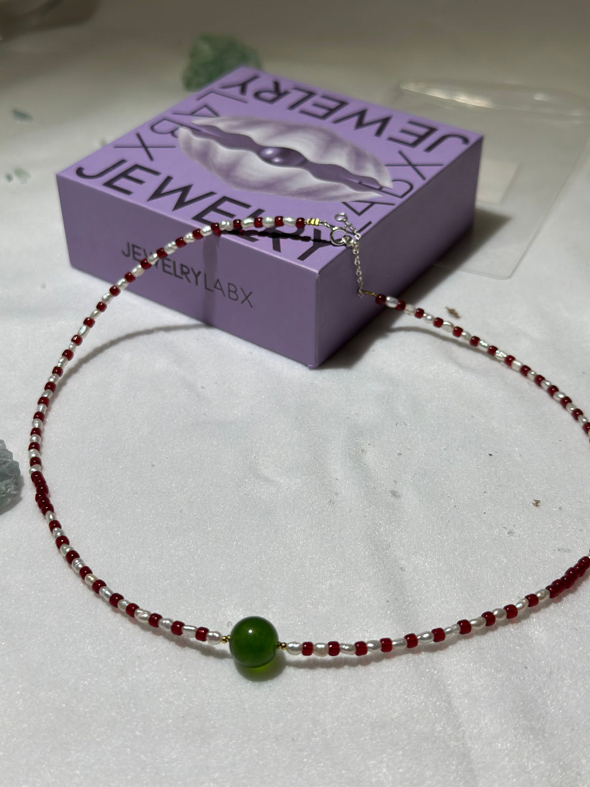 [VIP Jewerly] 40 Tiny jelly necklace-tik tok live