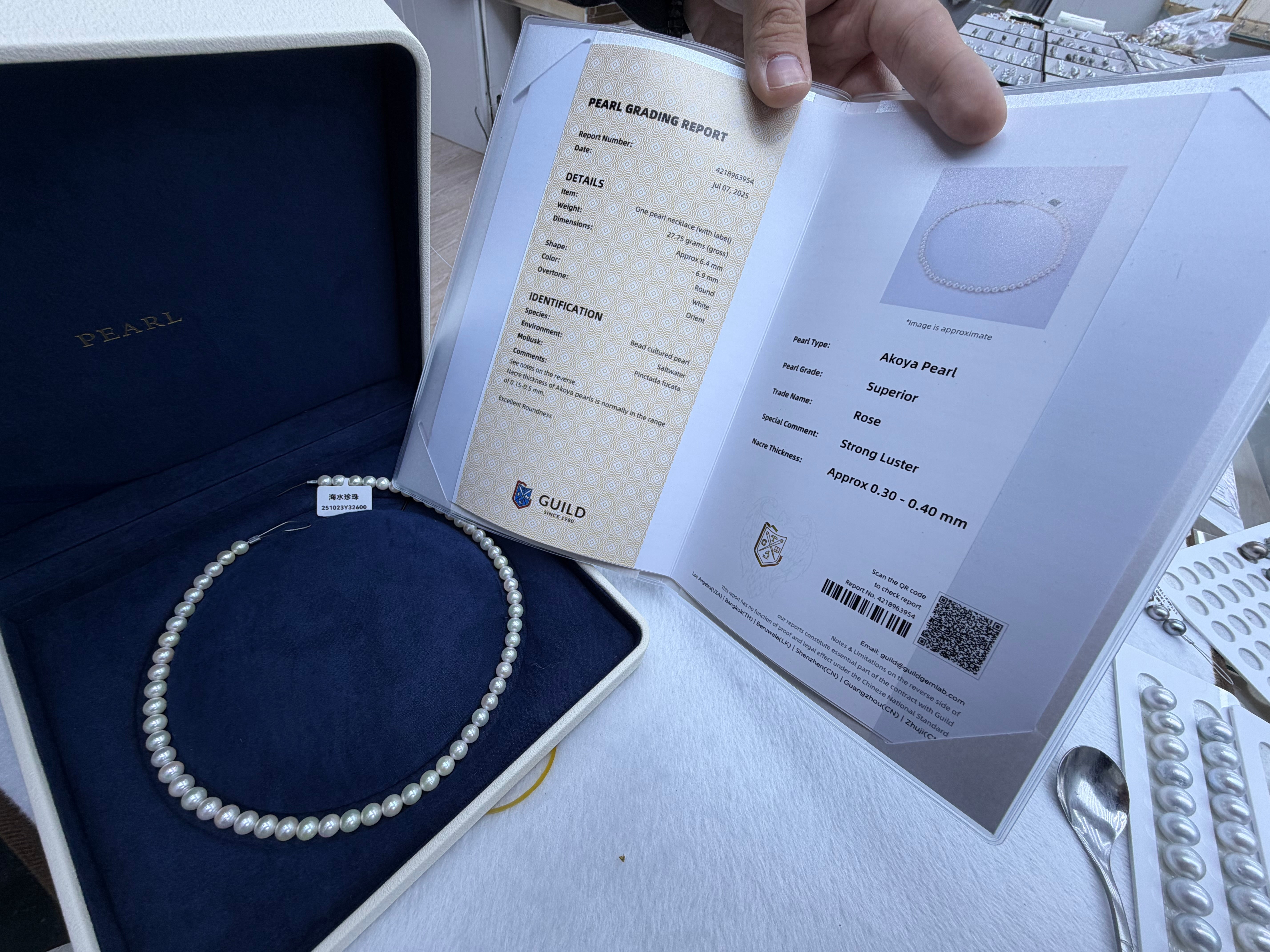 【Graduation Level 】ultra-luxurious pearl necklace