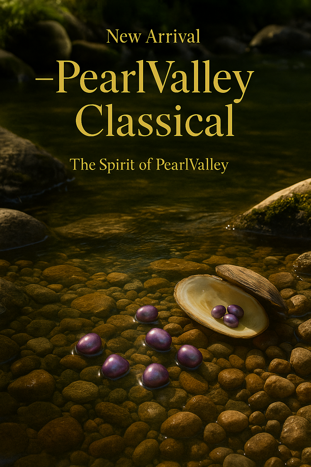 【The soul of Brand】Pearl Valley Classic 6-9pcs（4 colors options+1 edison pearl）-tiktok live