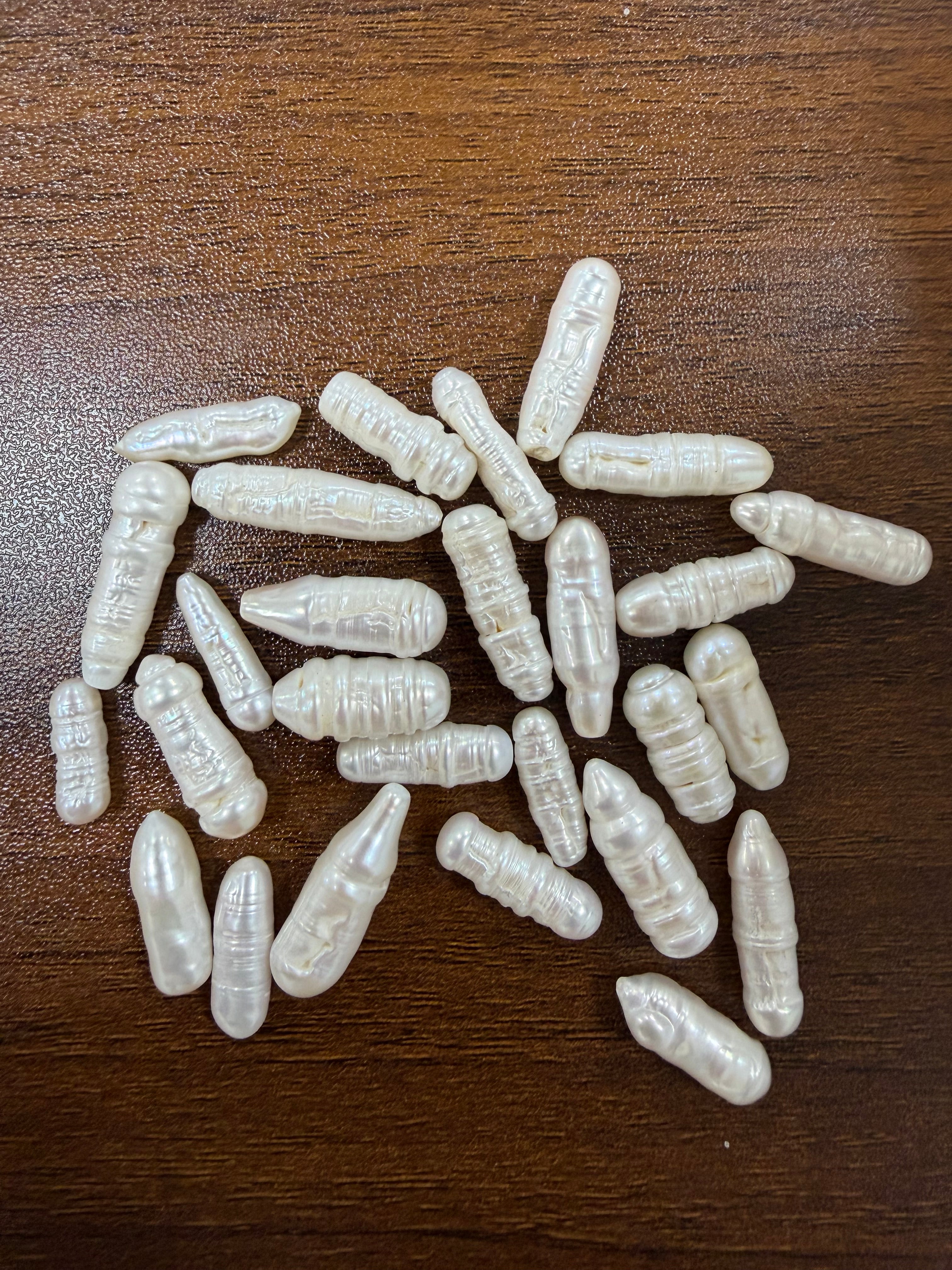 【New arrival】Magic Wand Shaped pearl （4-5pcs+1 edison pearl）—tiktok live