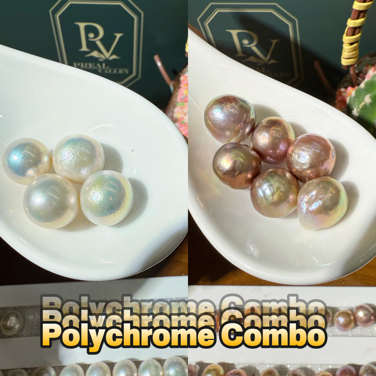 【NEW ARRIVAL RECOMMENDATION】Polychrome Combo（1 Galaxy snowball+1 candy baby edison）