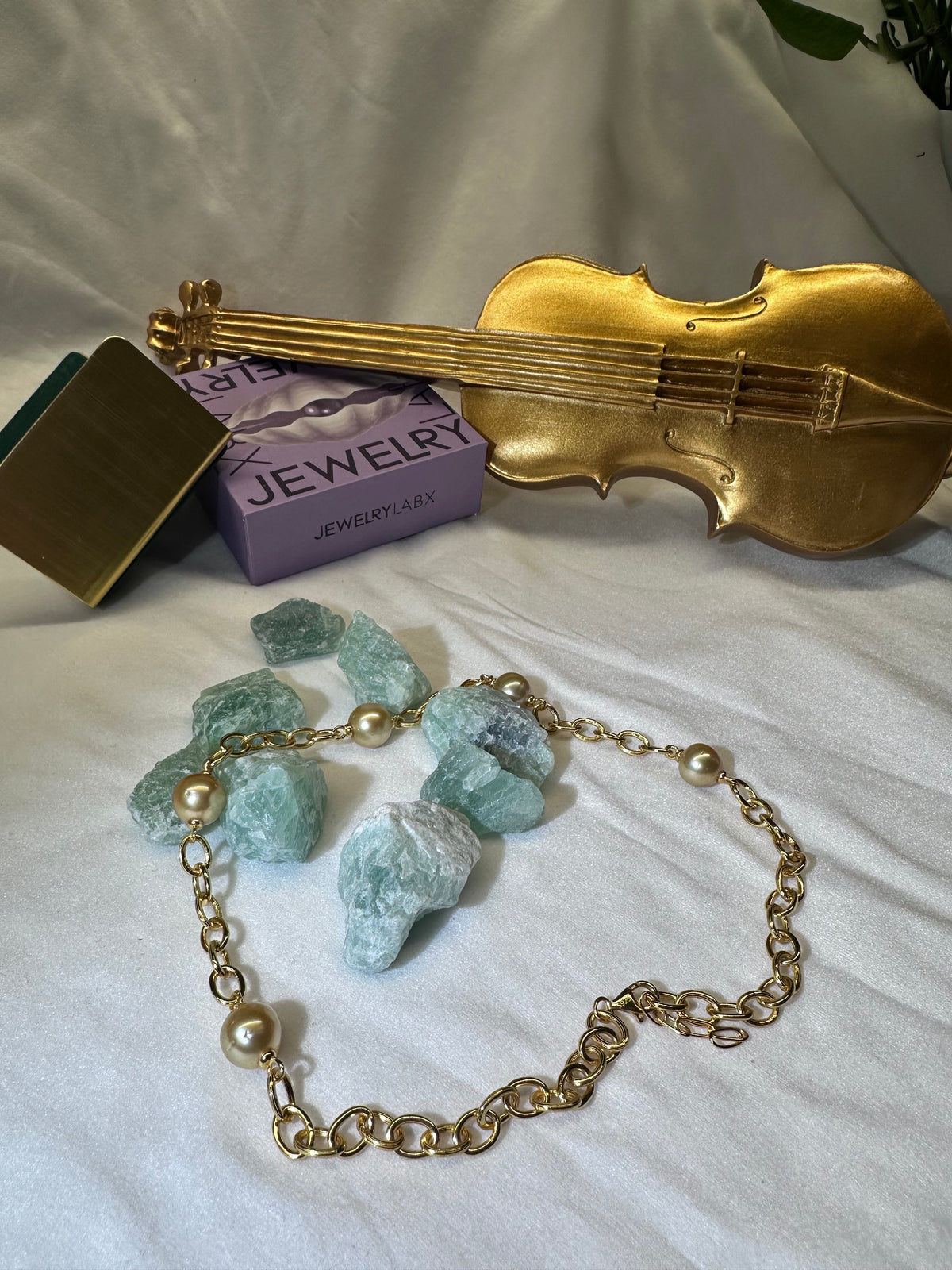 [VIP Jewerly] 5 elegant South sea golden necklace-tik tok live
