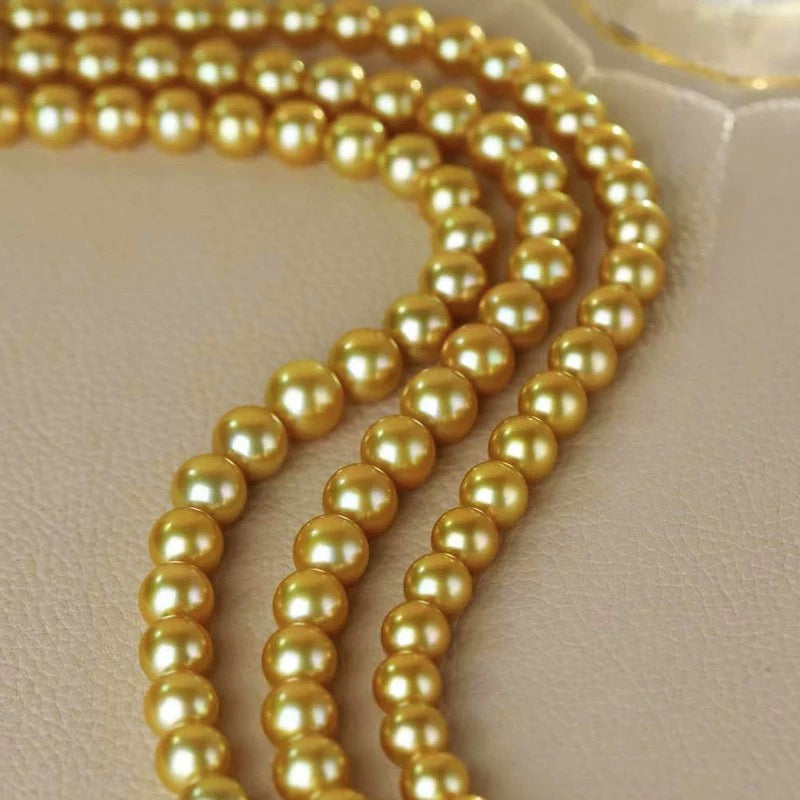 [New arrival] Southsea golden pearl(9-11mm)tiktok-live