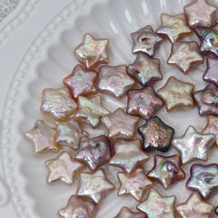 【Star Lover】 Twinkling Star (3 Star Shape Freshwater Pearls)-TikTok Live